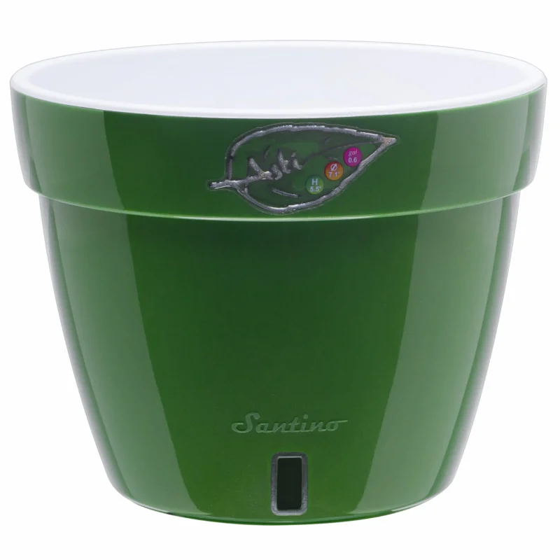 <p>This recycled plastic Flower Pot is easy and comfortable to use, easy to clean and retains moisture for a relatively long period of time.</p> <p>It’s made with UV-resistant materials and won’t leak water.</p> <p>These pots do not have drainage holes and are not recommended for outdoor use where excessive rain is likely.</p>