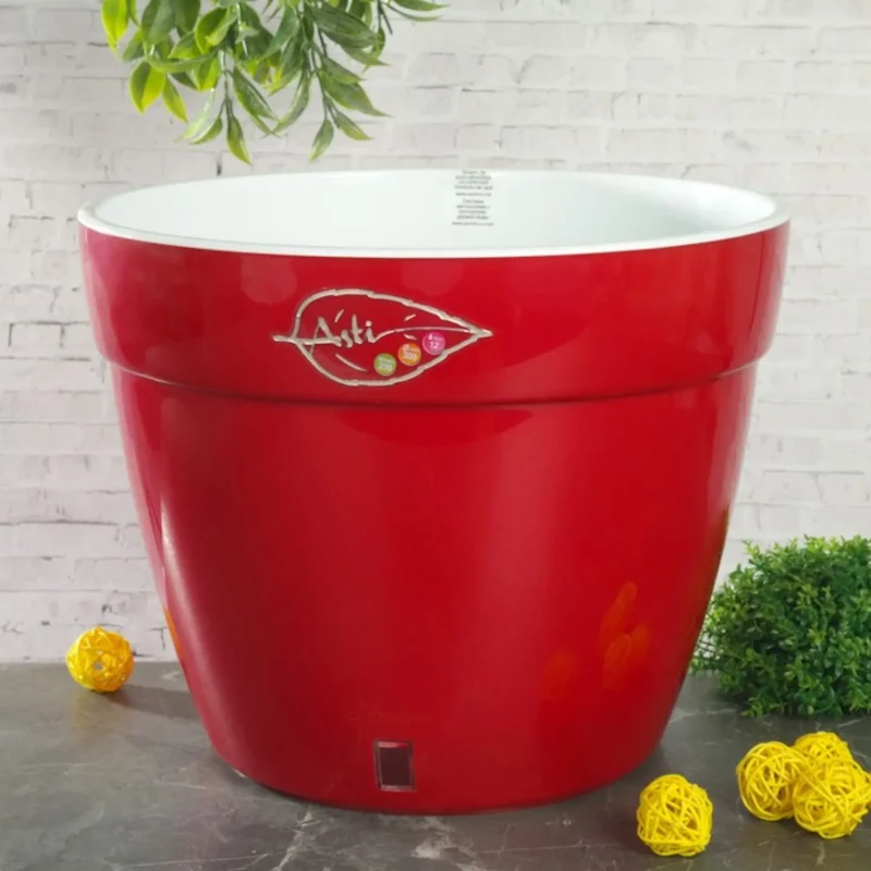 <ul> <li>This Flower Planter made of recycled plastic is easy and comfortable to use, easy to clean and retains moisture for a relatively long period of time. It’s made with UV-resistant materials and won’t leak water. These pots do not have drainage holes and are not recommended for outdoor use where excessive rain is likely.</li> <li>Built with love for gardening and focused on improving day-to-day life, this simple and efficient planter will be the perfect home for your beloved flowers.</li> <li>Pot for plants</li> </ul> <p>[cg_accordion title="Details"]</p> <ul> <li>Volume: 6 L</li> <li>Made of: Plastic</li> <li>Can hold water for 30 days so you don't need to worry about watering your plants.</li> <li>Combining the watering system with our natural fertilizers will bring magic in to your flowers life. They will gain all the necessary nutrients and best shapes, intensifying their colors and extending the lifespan. [/cg_accordion]</li> </ul> <p>[cg_accordion title="Delivery & Returns"] UK Free delivery. 30 days returns.</p> <p>Please consult <a title="Privacy Policy, Terms and Conditions" href="https://thegardenleague.co.uk/privacy-policy/">T & C's</a> for more details. [/cg_accordion]</p>